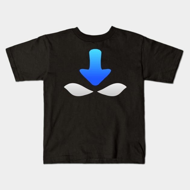 Aang face avatar the last airbender Kids T-Shirt by Dzulhan